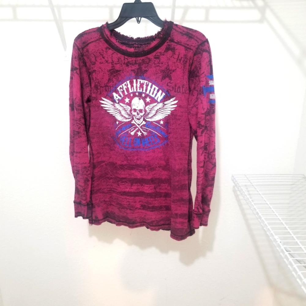 Reversible Affliction shirt!